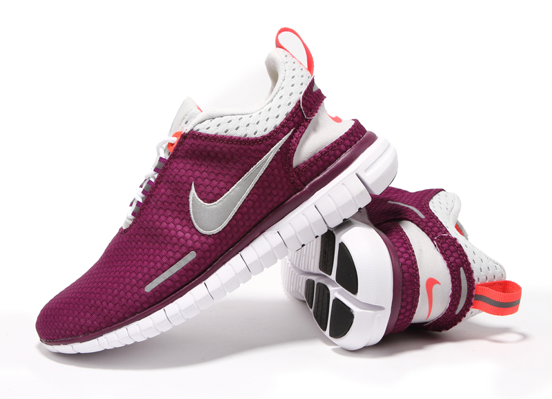 NIKE FREE OG 14 BR women running runing new purple gray (3)